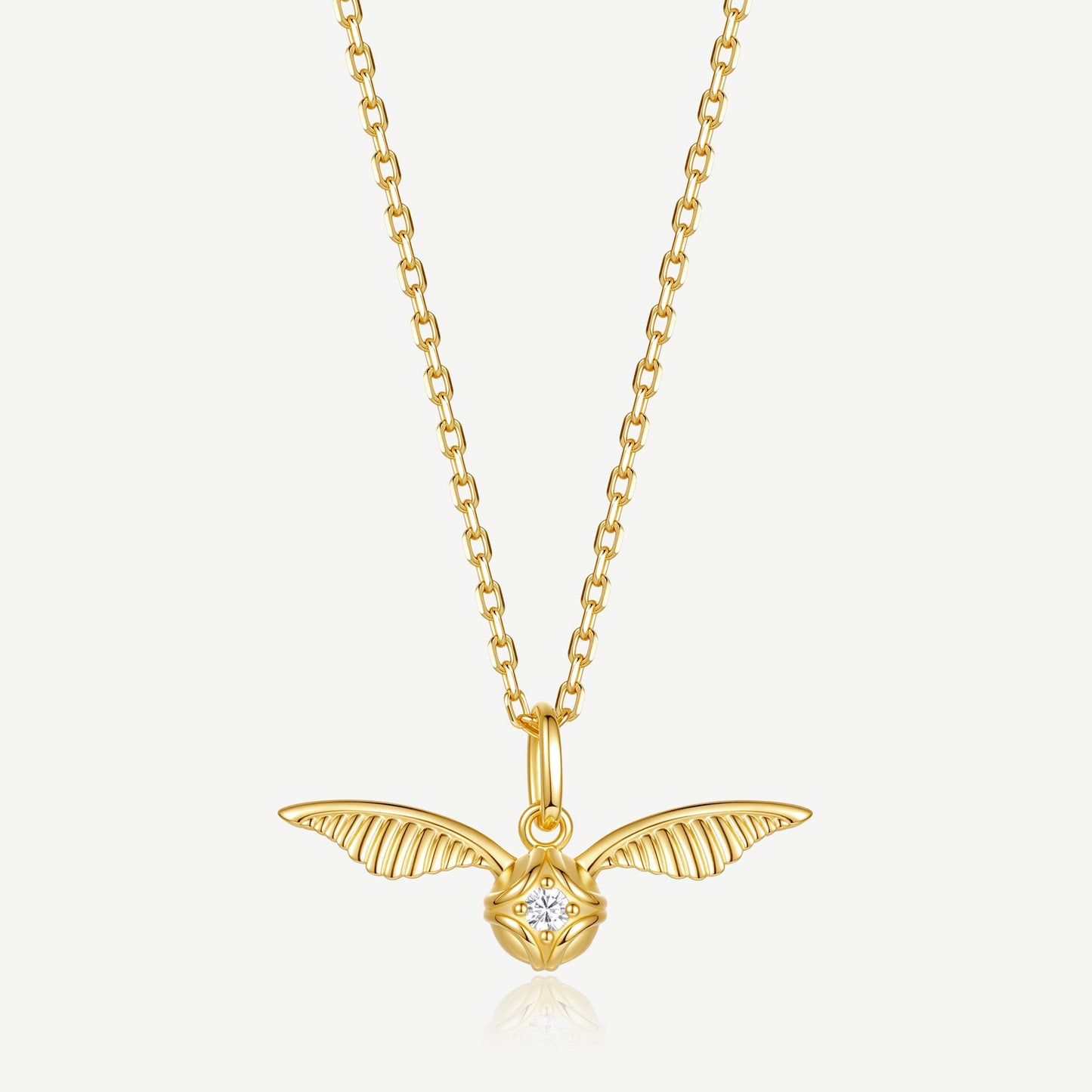 Harry x Celouraco Golden Snitch Sterling Silver Necklace