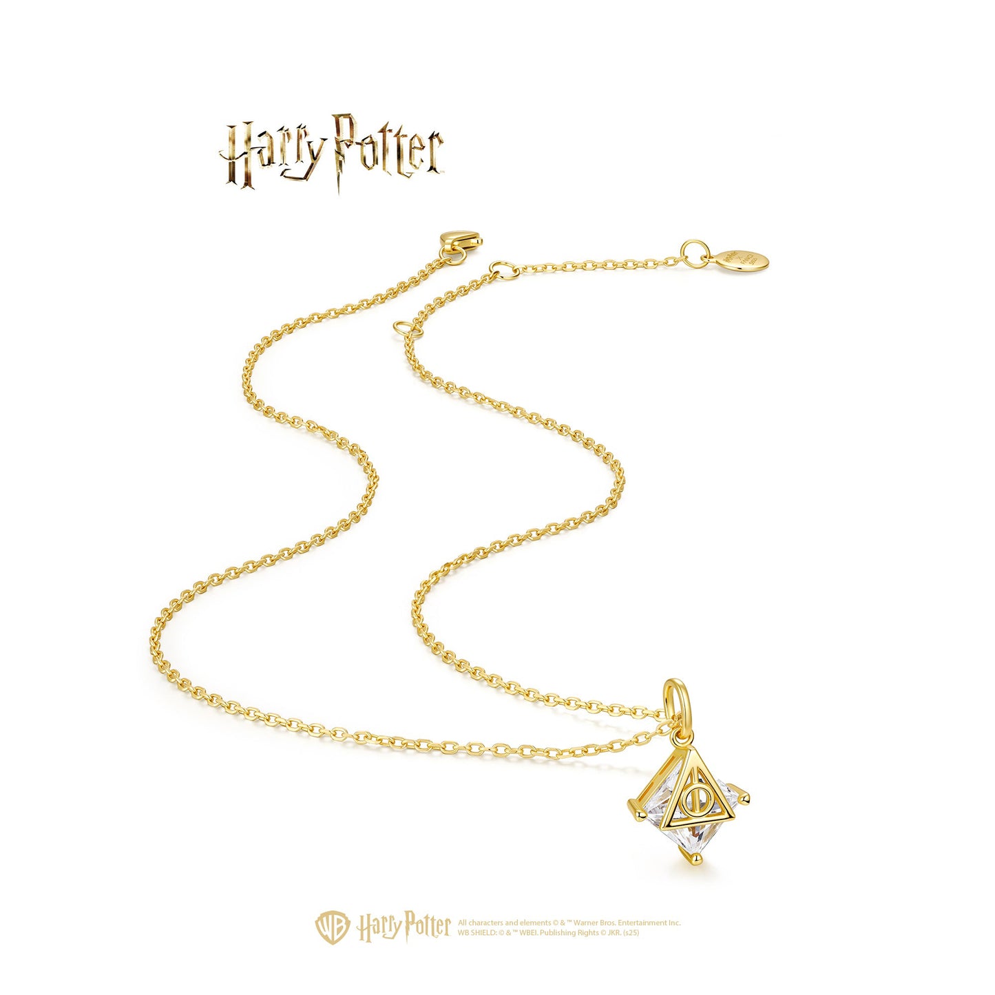 Harry x Celouraco Deathly Hallows Sterling Silver Necklace