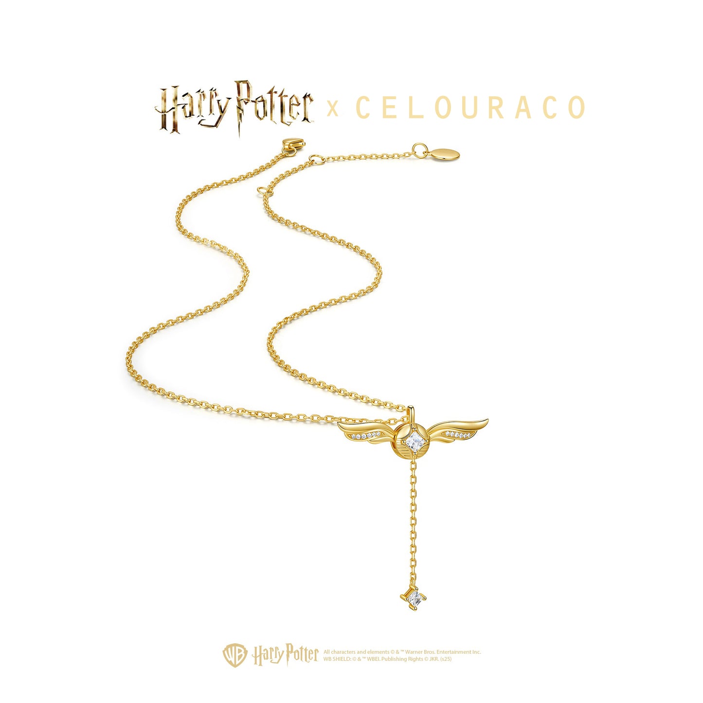 Harry x Golden Snitch Sterling Silver Necklace