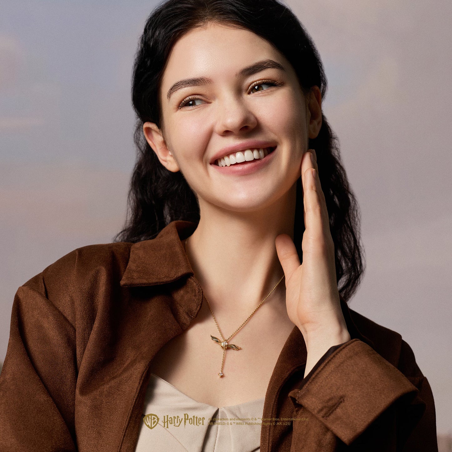 Harry x Golden Snitch Sterling Silver Necklace