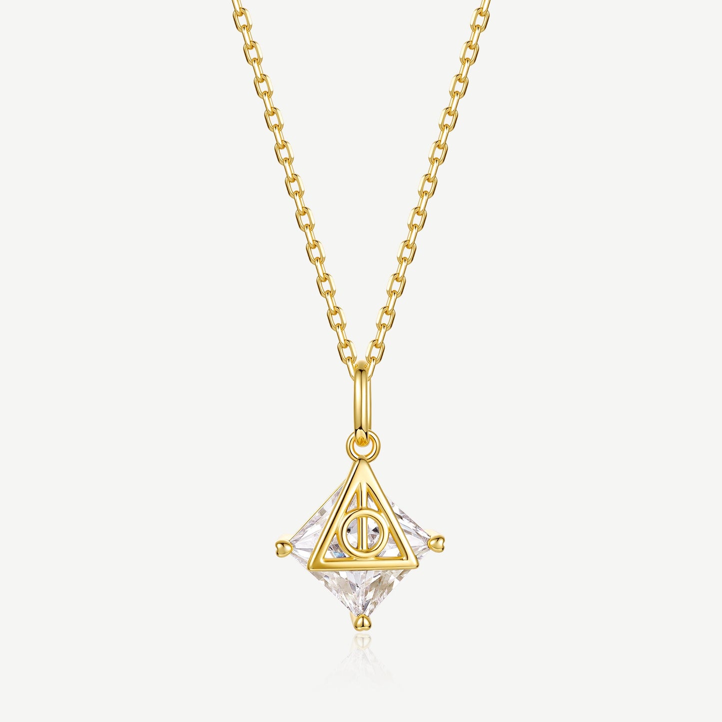 Harry x Celouraco Deathly Hallows Sterling Silver Necklace