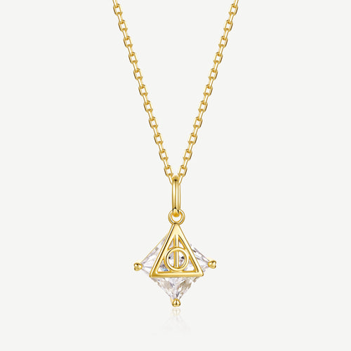 Harry x Celouraco Deathly Hallows Sterling Silver Necklace