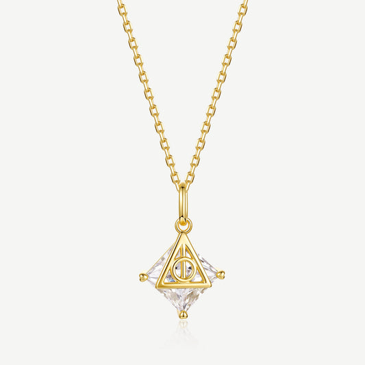 Harry x Celouraco Deathly Hallows Sterling Silver Necklace